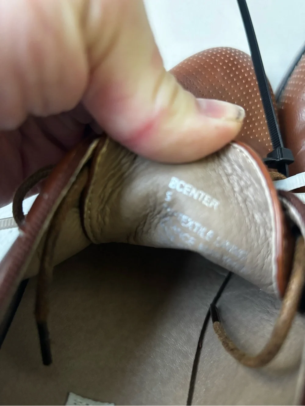 Steve Madden boys Brown Leather Oxford Shoes